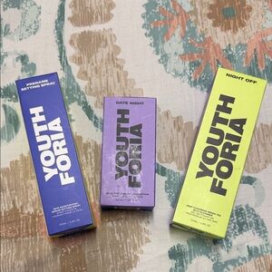 Youthforia Makeup Set - setting spray, face cleanser , foundation